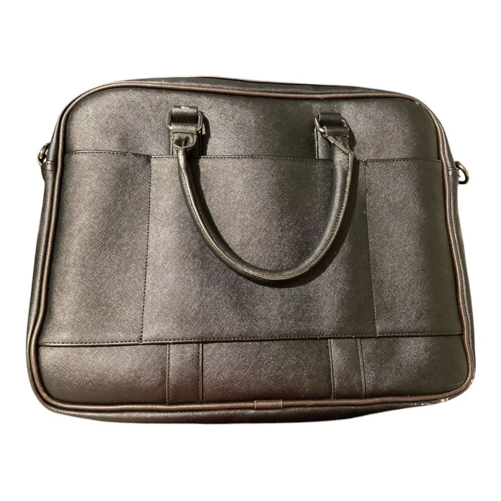 Ted Baker Spaidi Textured Document Bag/Briefcase -‎ Used